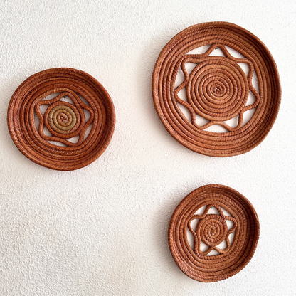 Plato para pared estrella ocoxal