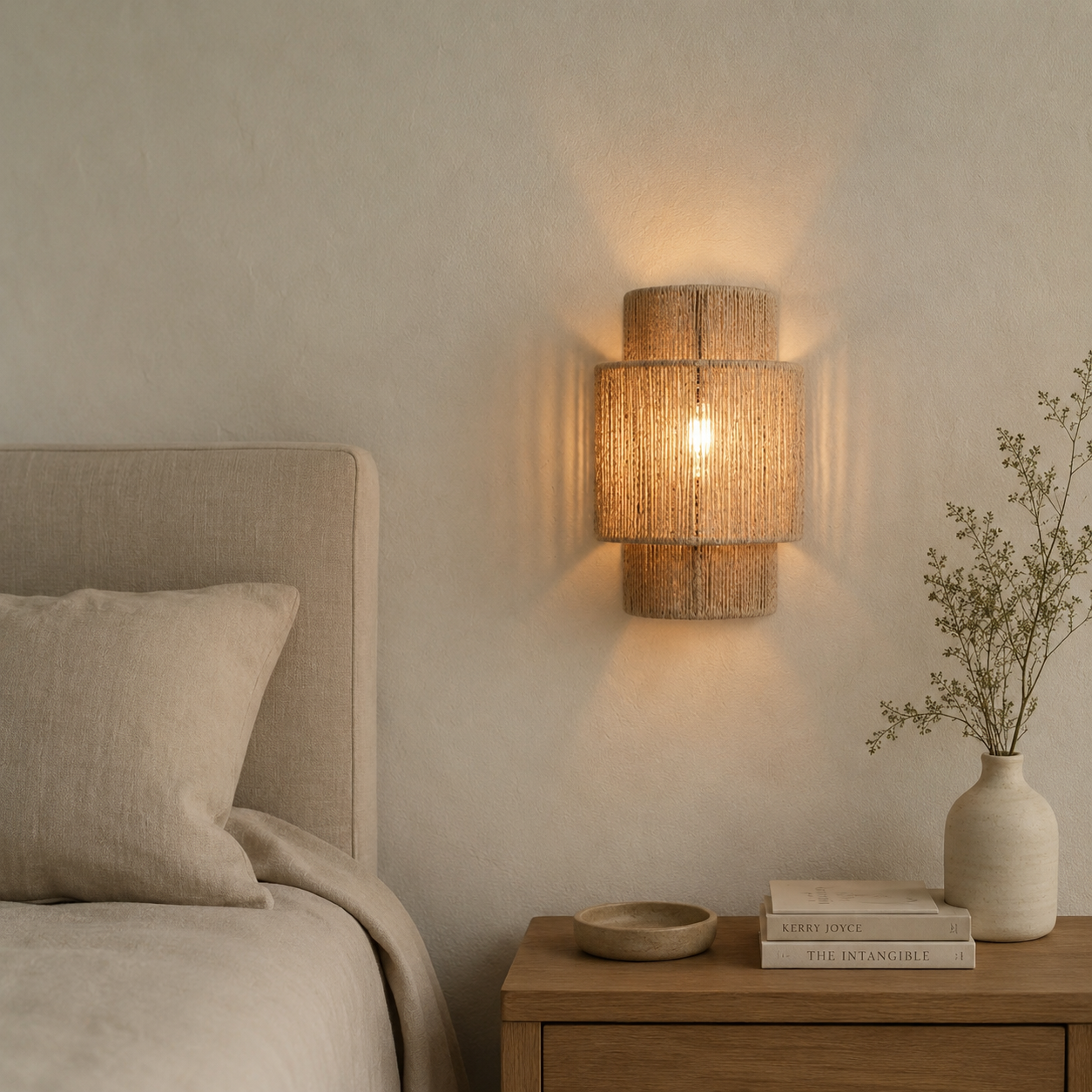 Jute Wall Lamp