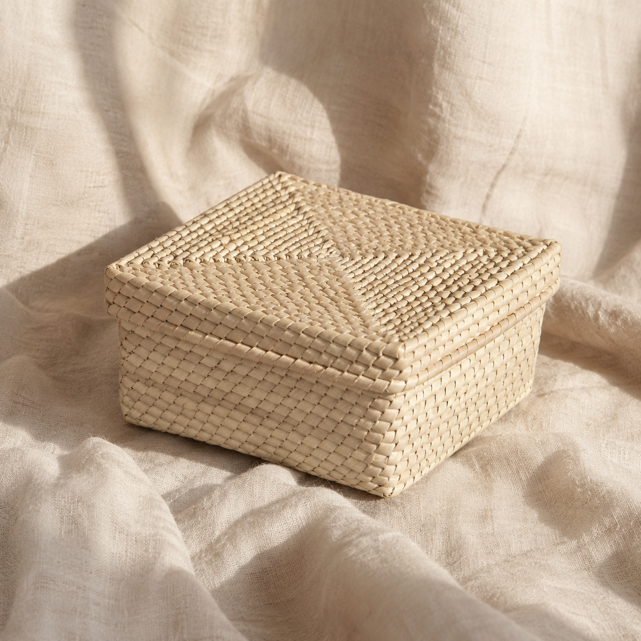 Caja con tapa