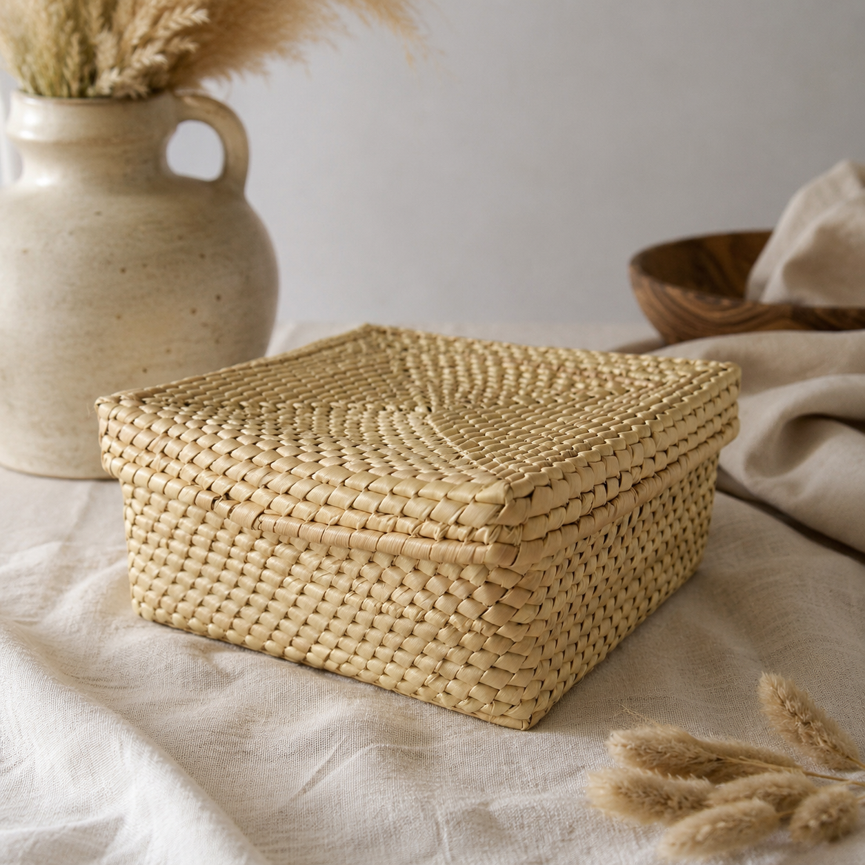 Caja con tapa