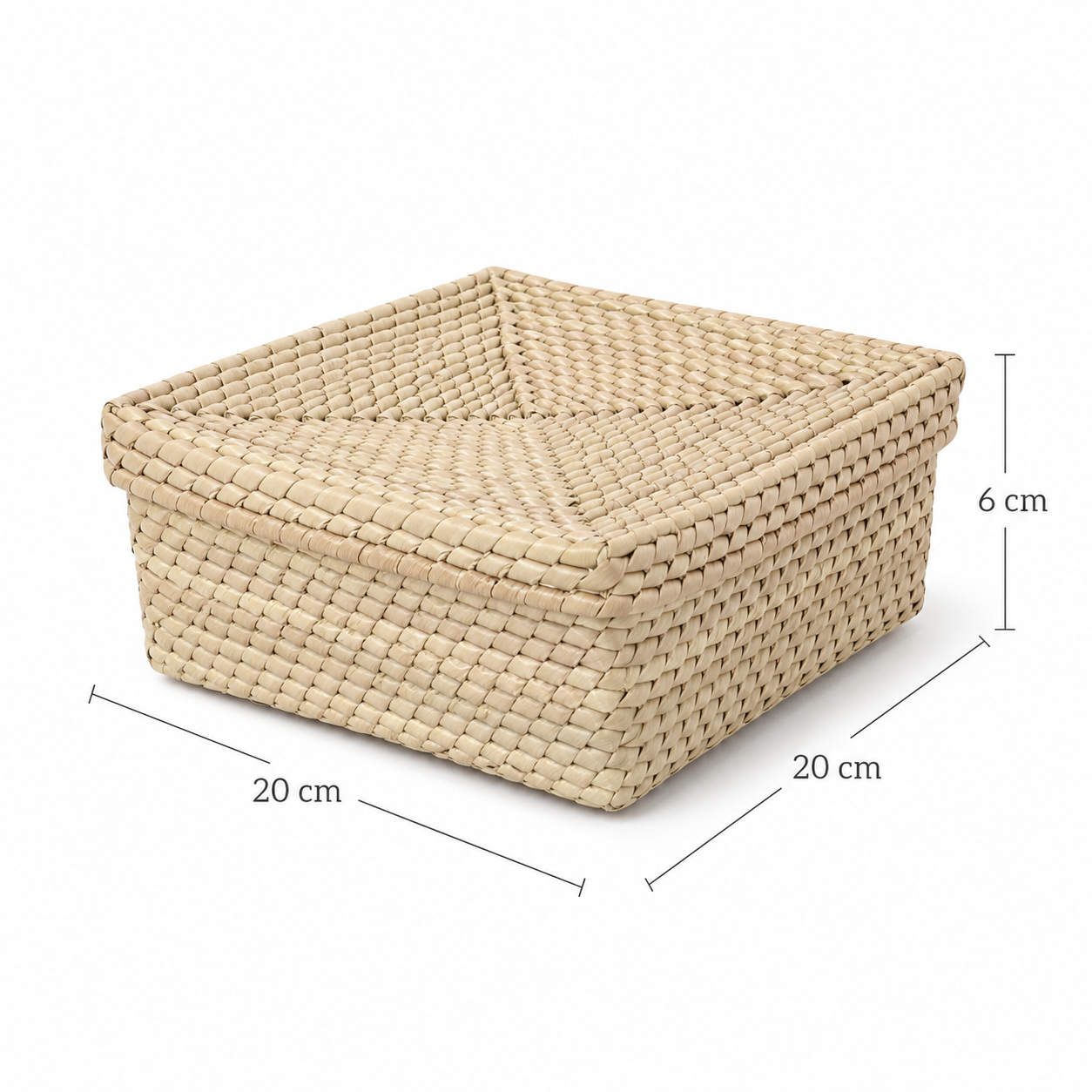 Caja con tapa
