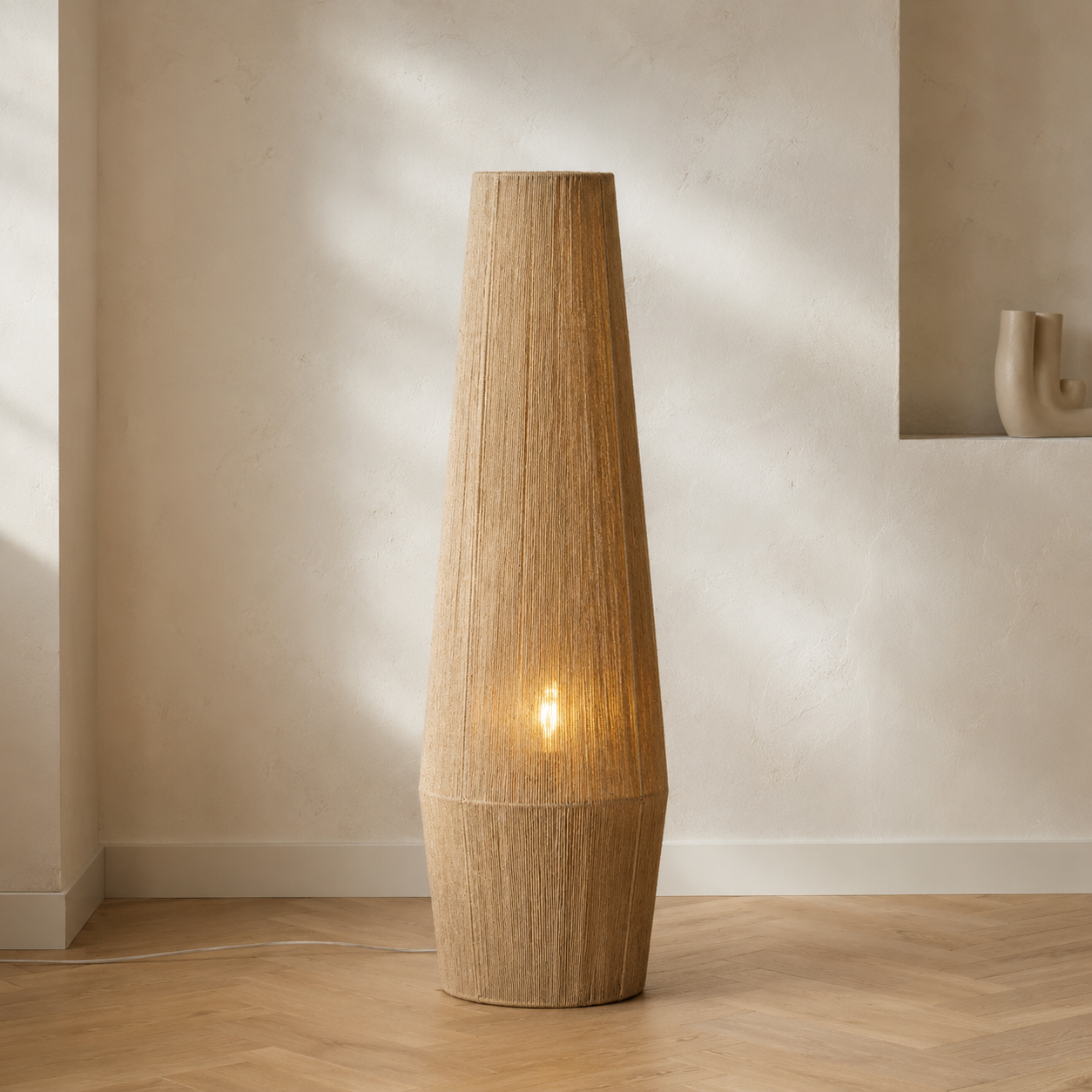 Jute Floor Lamp