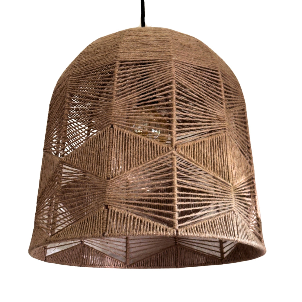 CASSIOPEA- Pantalla Lámpara Yute 40x40 Cm