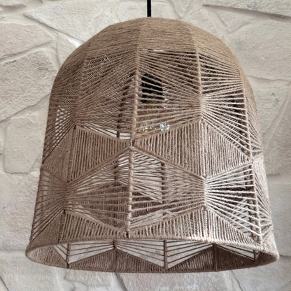 CASSIOPEA- Pantalla Lámpara Yute 40x40 Cm