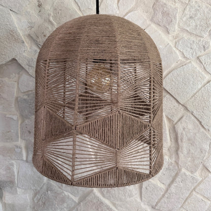 CASSIOPEA- Pantalla Lámpara Yute 40x40 Cm