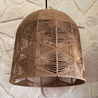 CASSIOPEA- Pantalla Lámpara Yute 40x40 Cm