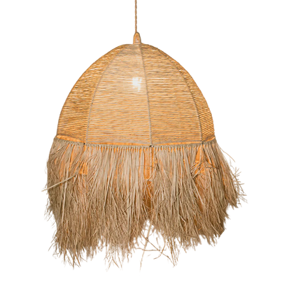 Lámpara colgante de palma. SELVA