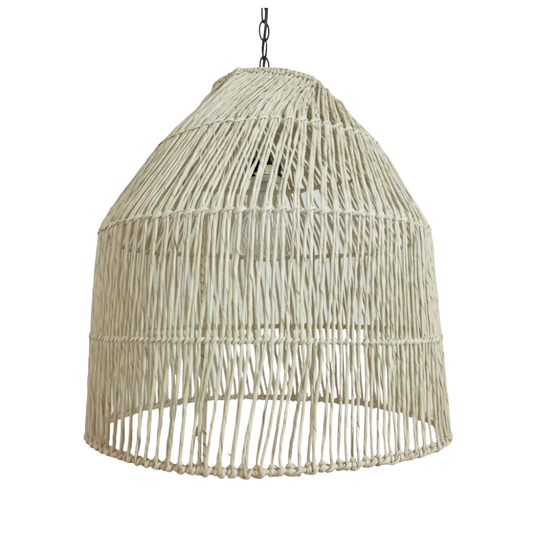 Pantalla lámpara colgante de palma. DUNA