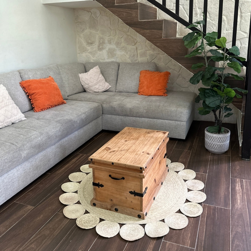 Tapete de palma MANDALA