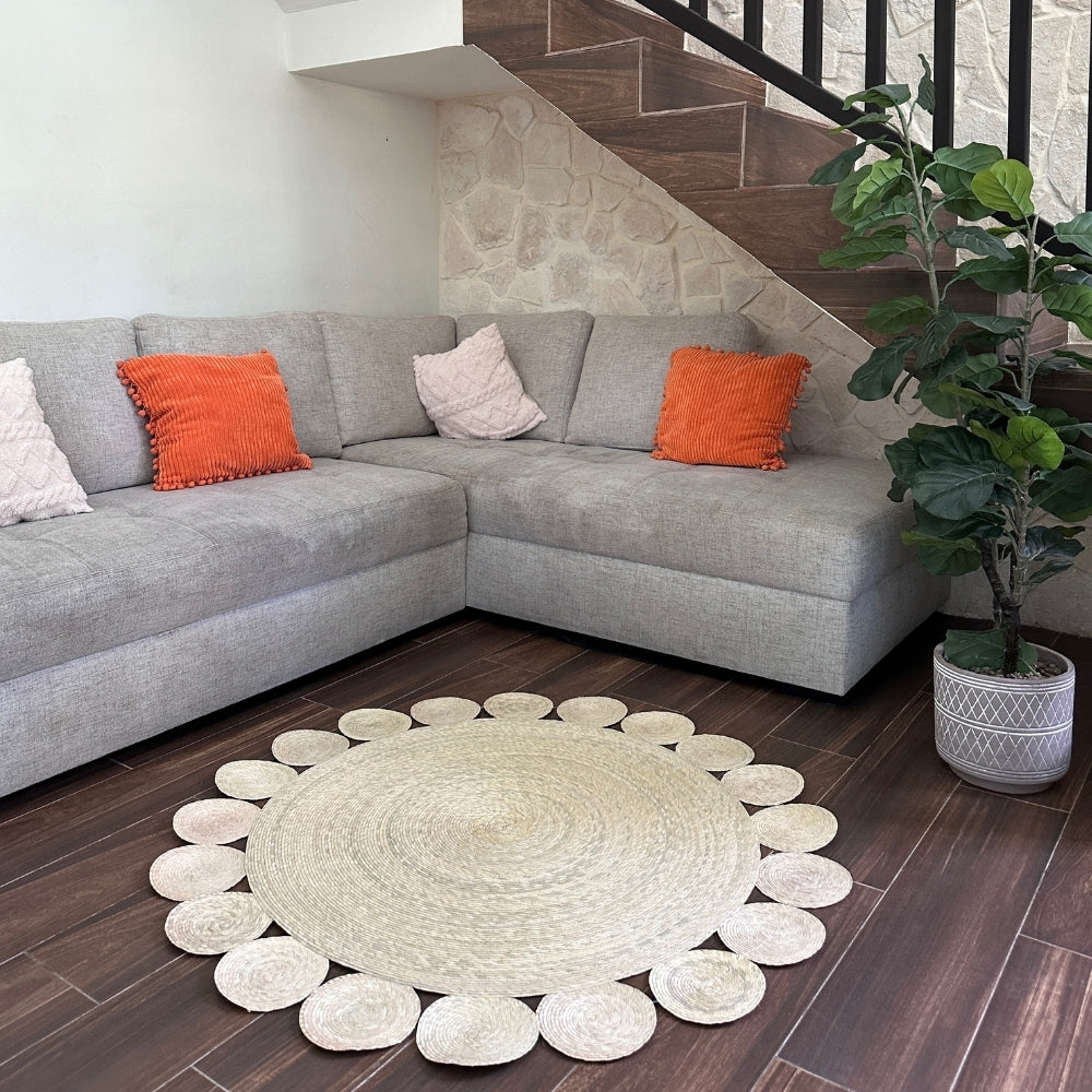 Tapete de palma MANDALA