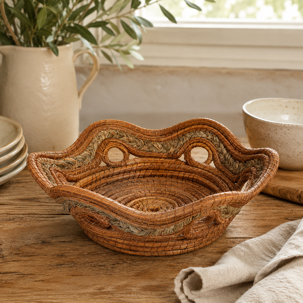 Pine star bread bin