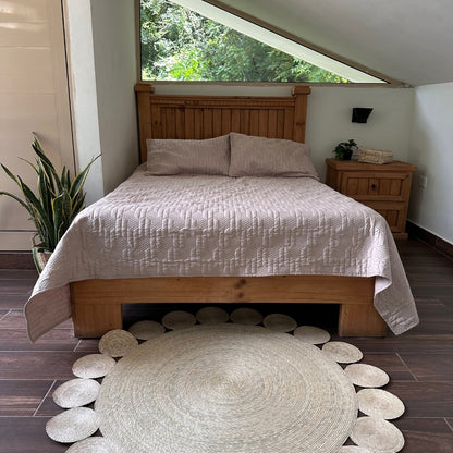 Tapete de palma MANDALA