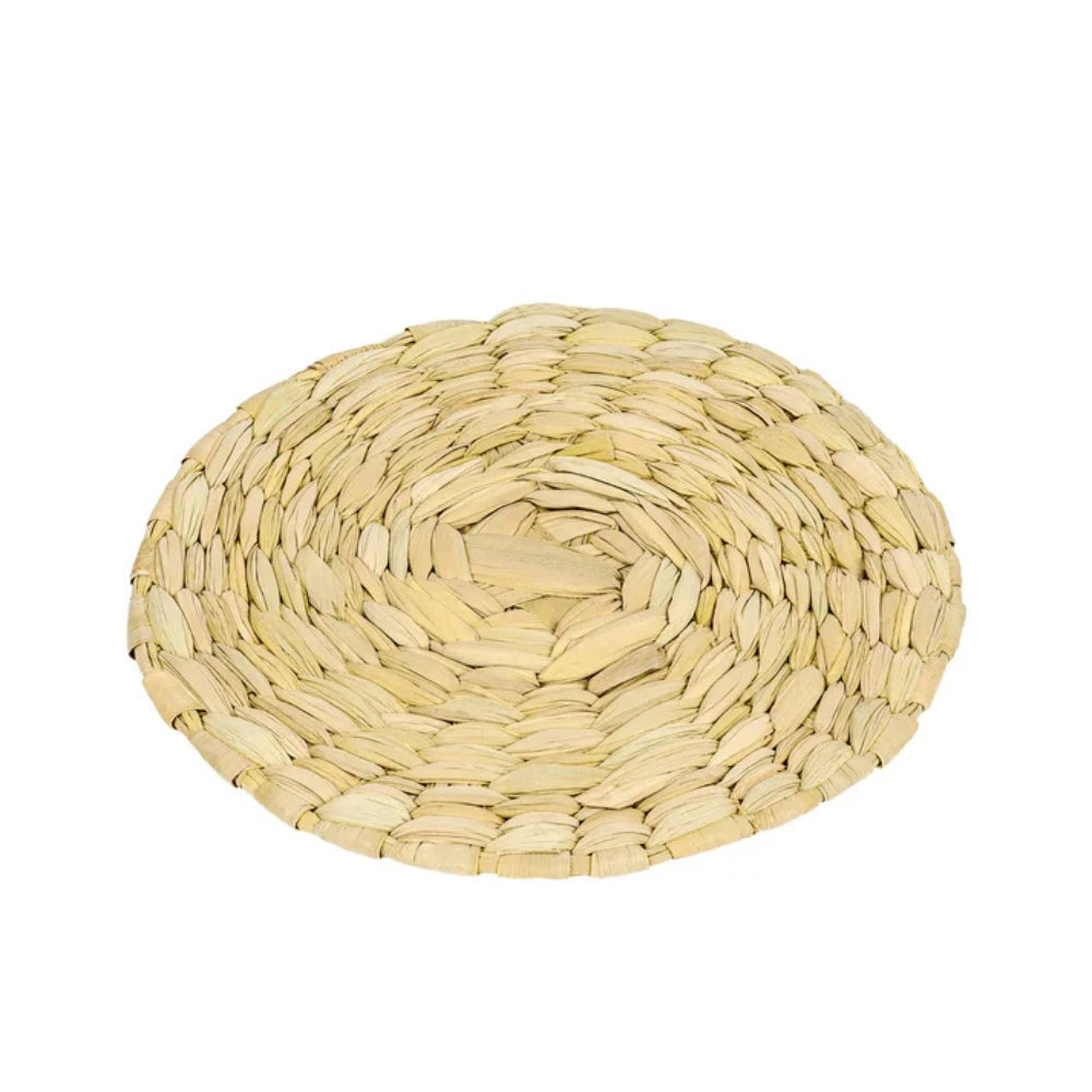 Woven tule coaster