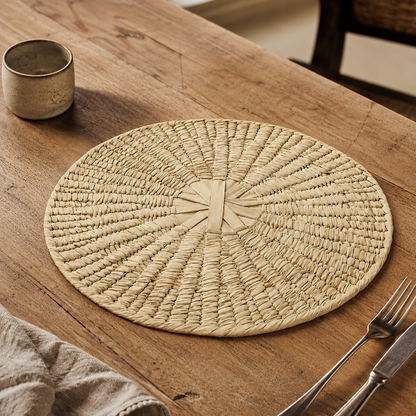Mantel individual circular