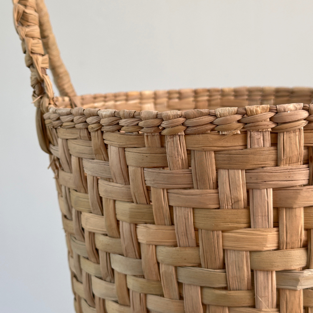 Canasta de Tule Petate