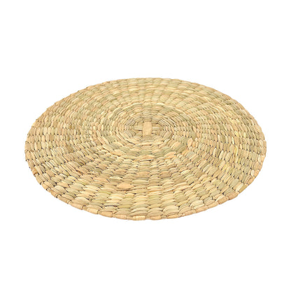 Mantel Circular Individual de Tule Artesanal
