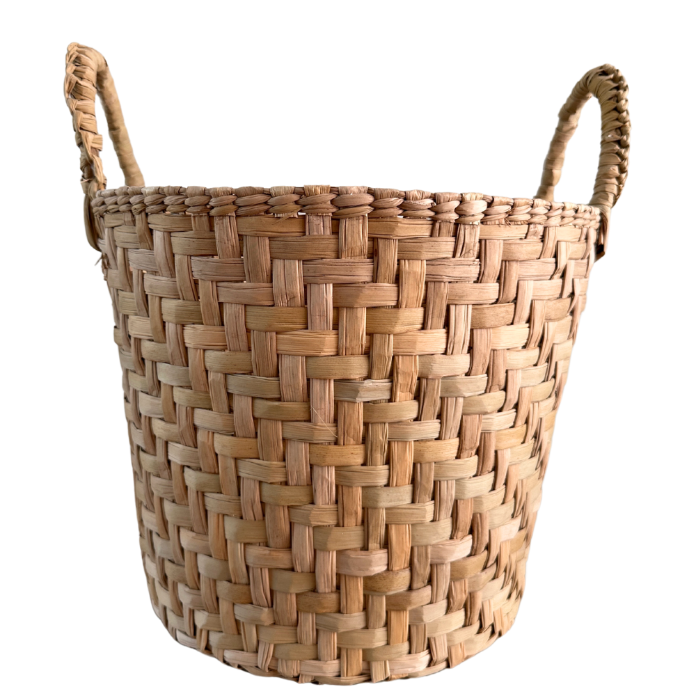 Canasta de Tule Petate