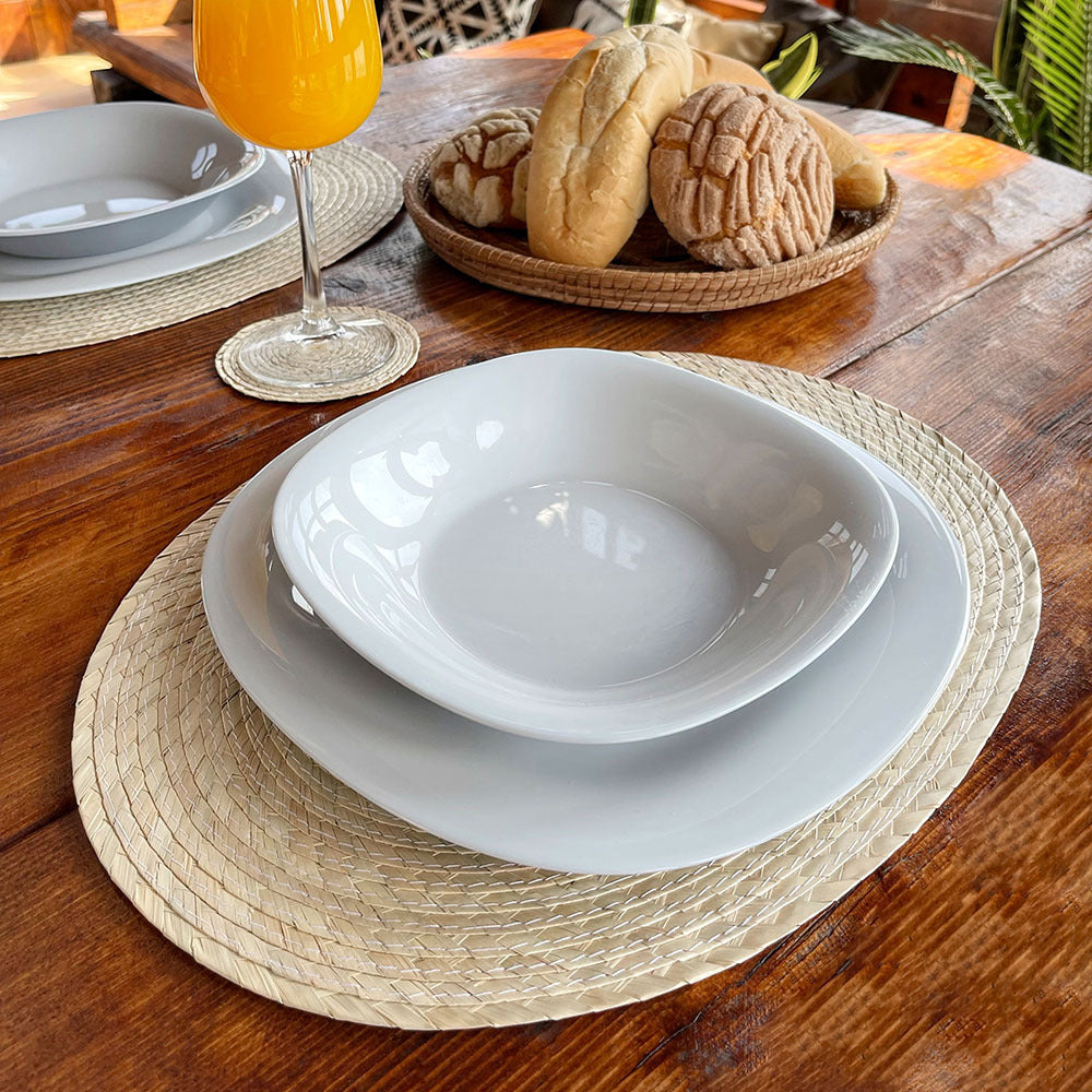 Oval palm tablecloth